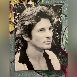 Vintage Richard Gere postcard